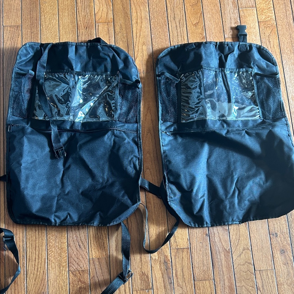 Back seat organizers